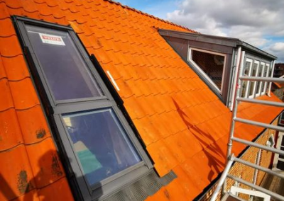 Velux altan i Skanderborg: Kunden drømte om at kunne åbne helt op ud til udsigten over Skanderborg Sø.